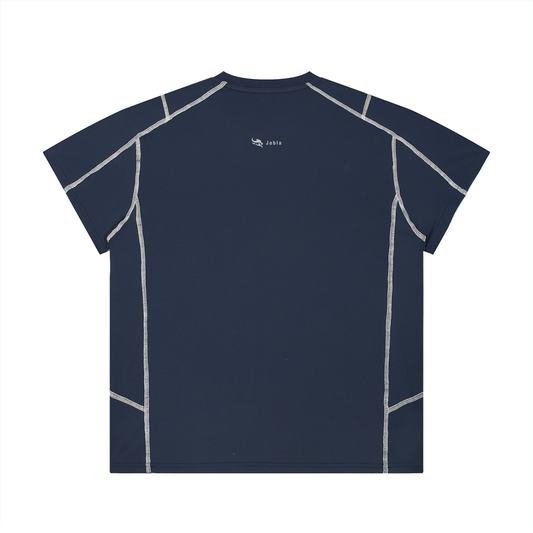 Unisex Contrast Stitch Regular Fit T-Shirt