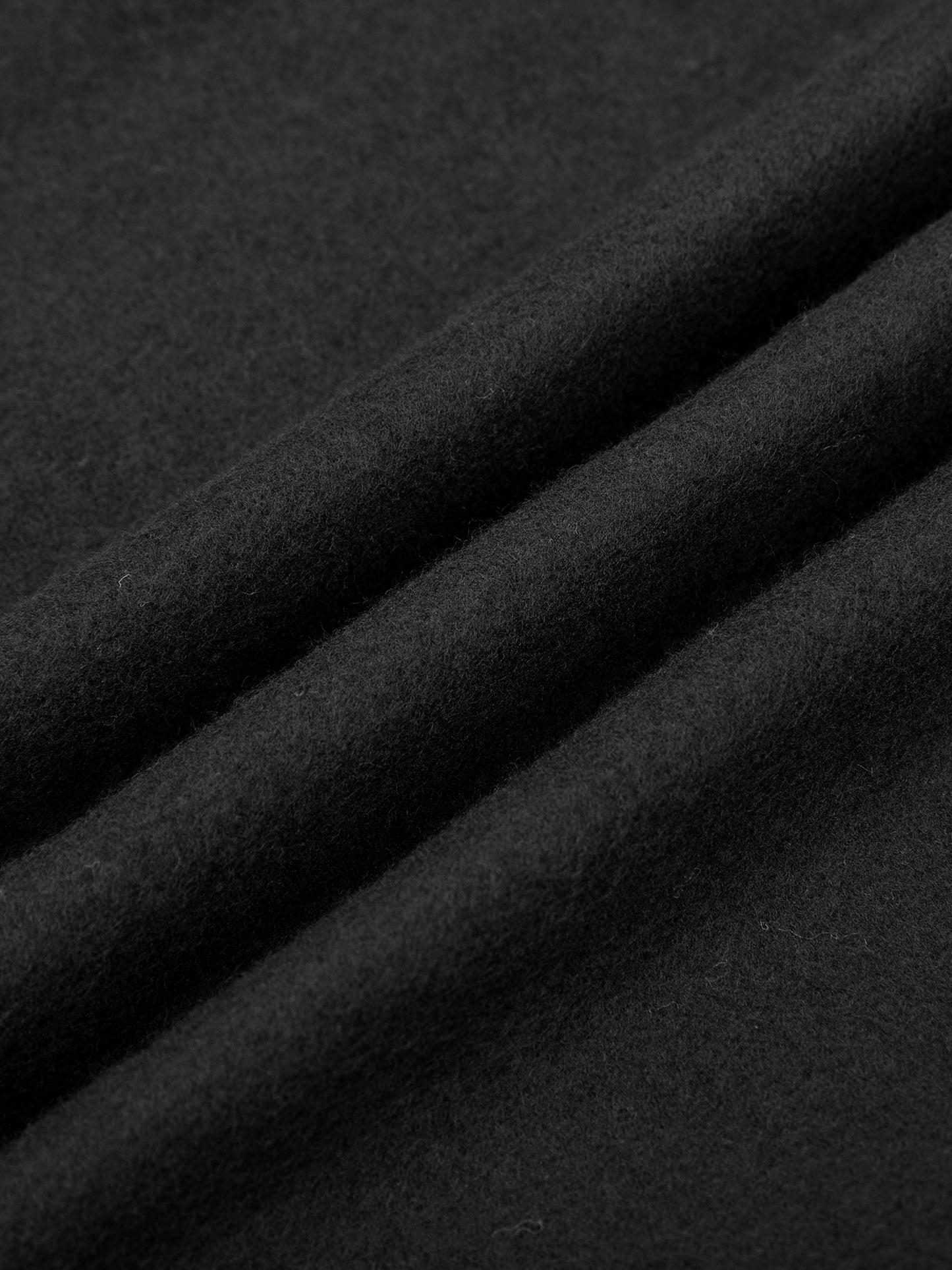 Ninja Black Sweatpants (Contrast-Stitched Fleece Sweatpants)