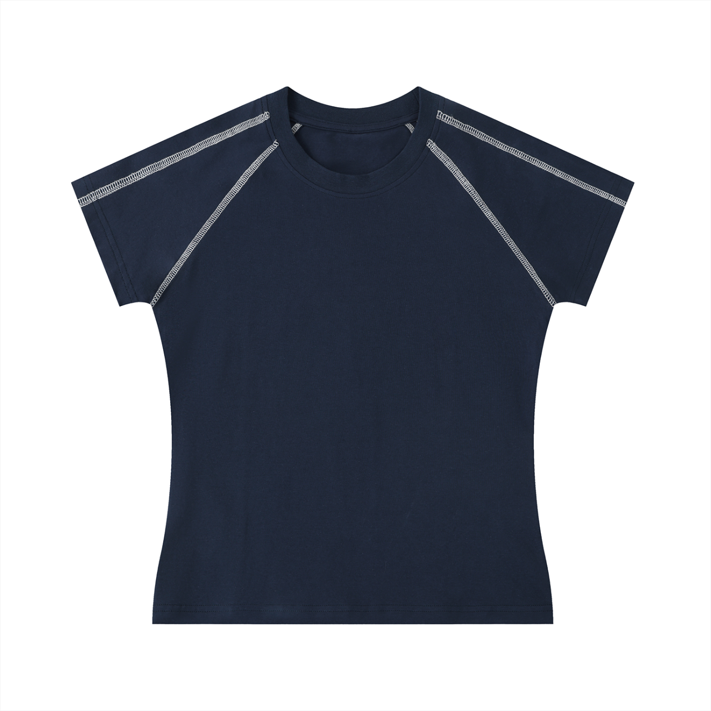 Women's Contrast Stitch Raglan T-Shirt
